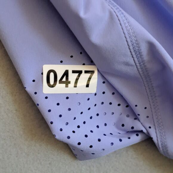 Athleta Hustle 3 Shorts Periwinkle Purple Women’s Size 2X Running Activewear - Picture 12 of 12